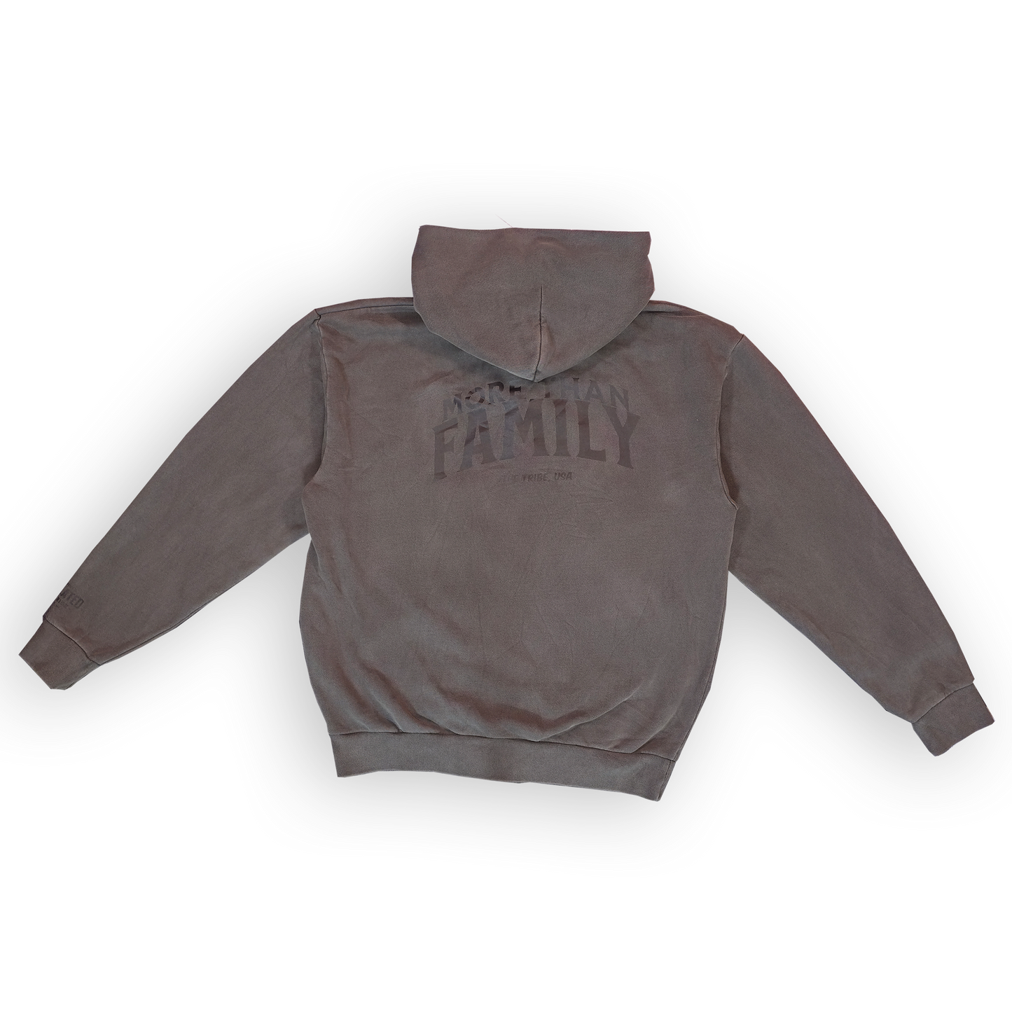 OVAL ZIP HOODIE