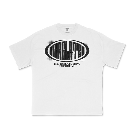 UNRELATED OVAL BADGE TEE