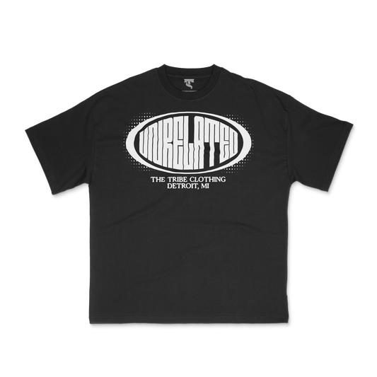 UNRELATED OVAL BADGE TEE