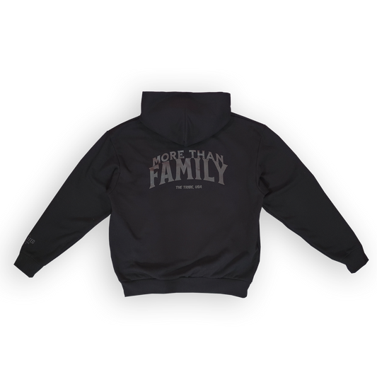 OVAL ZIP HOODIE