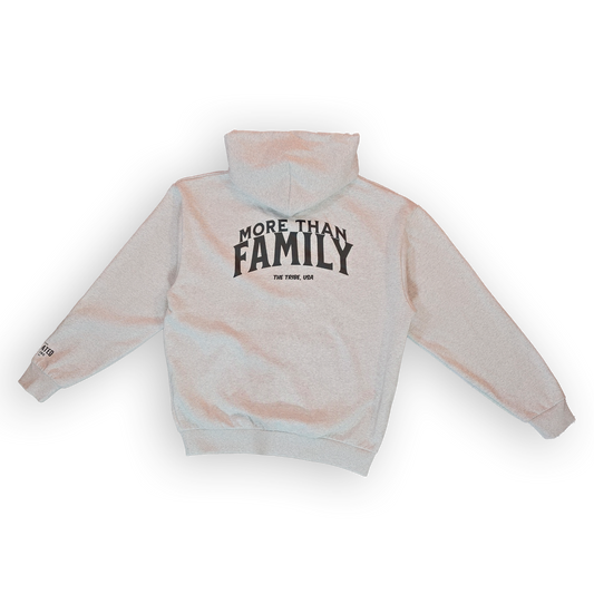 OVAL ZIP HOODIE