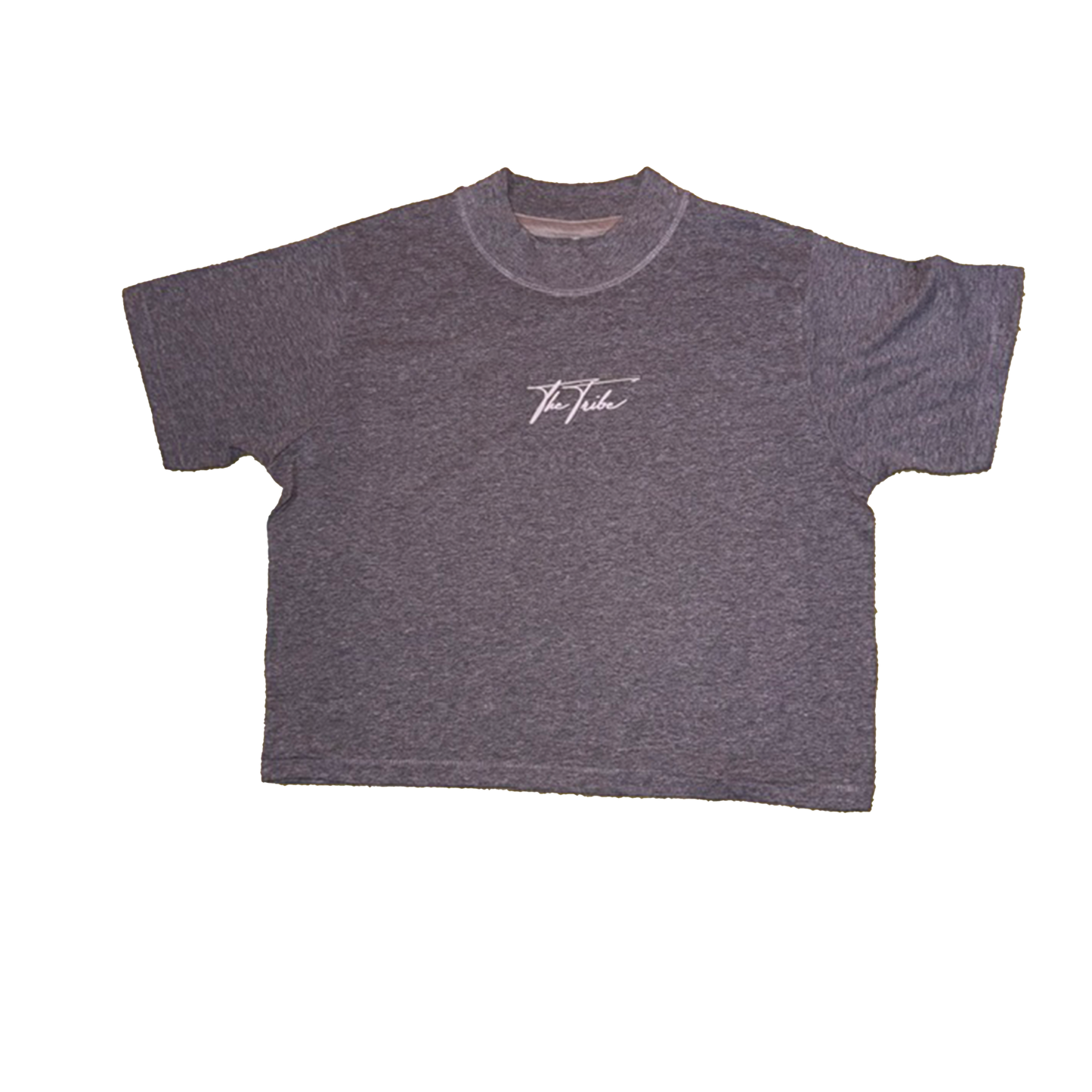 CURSIVE CROPPED TEE