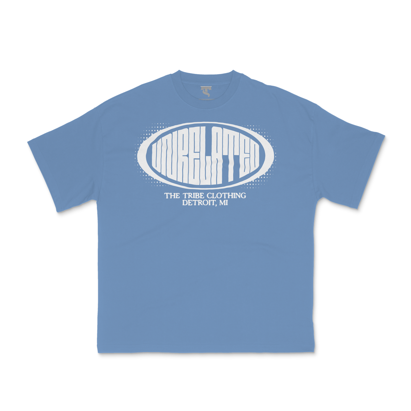 UNRELATED OVAL BADGE TEE