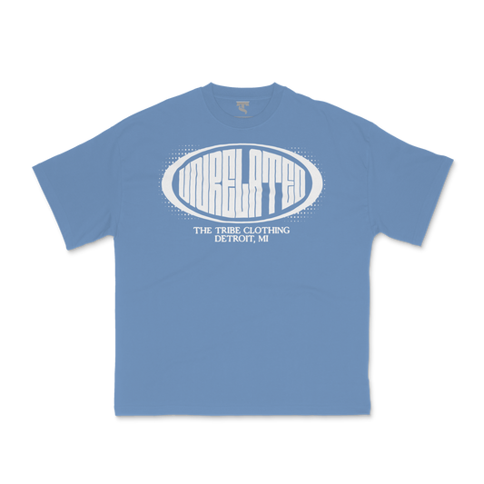 UNRELATED OVAL BADGE TEE